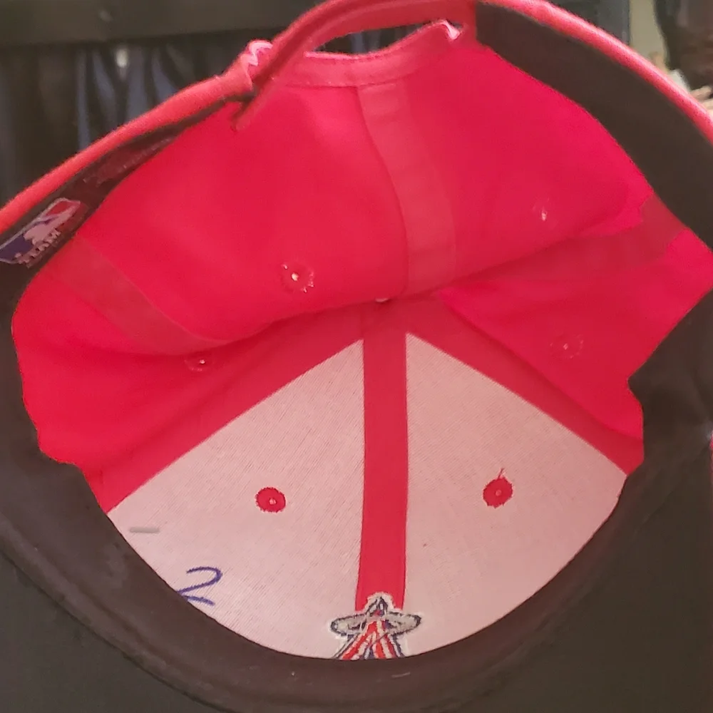 Los Angeles Angels baseball CAP AND TEE Red New Era Size 2XL. BUNDLE 2 FOR $ 18 - Picture 8 of 8